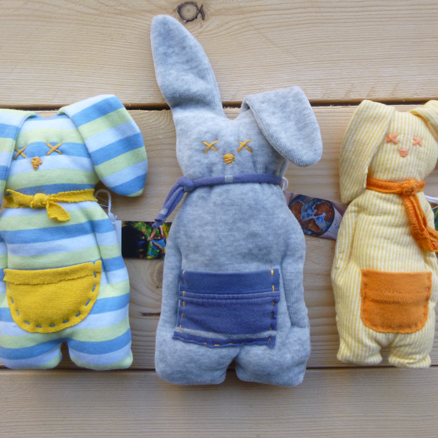 Conejitos de peluche